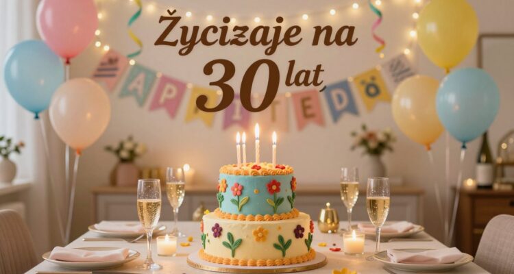 Życzenia na 30 lat