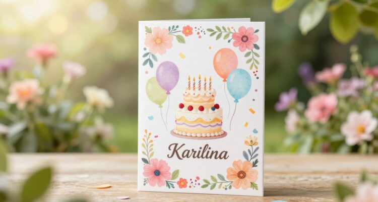 Życzenia urodzinowe dla karoliny